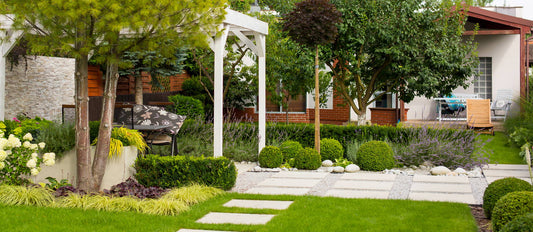 A maintenance friendly garden