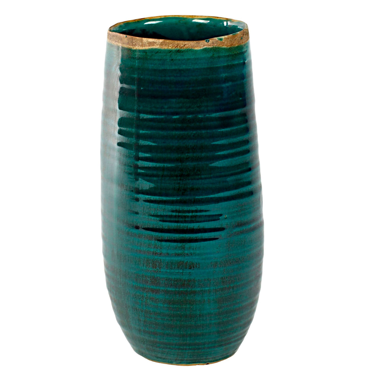 TS Tall flower pot Iris round blue - Indoor pot