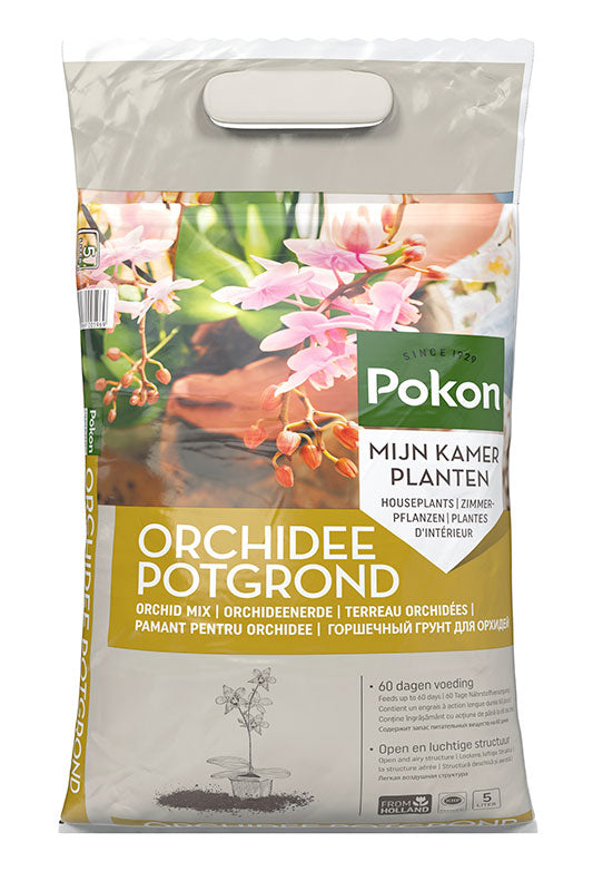 Potting soil for orchids 5 litres - Pokon