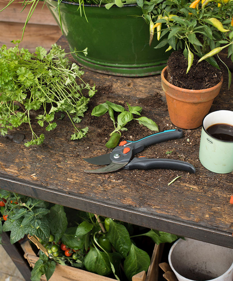 Gardena Comfort pruning shears - adjustable Black