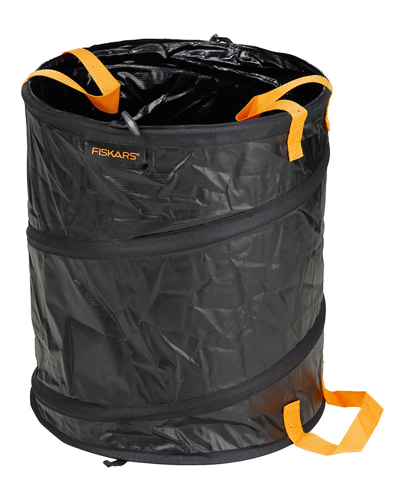 Fiskars Solid Popup Garden Waste Bag Black