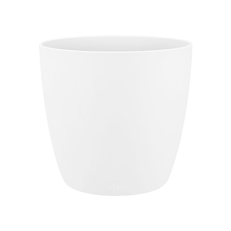 Elho Flower pot Brussels round white - Indoor pot
