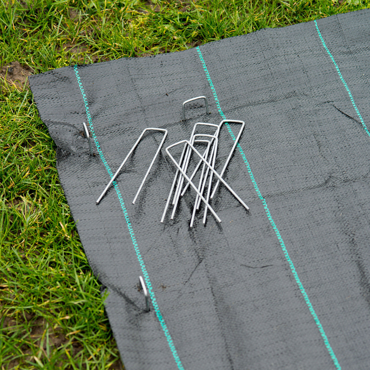 Nature Groundcloth with posts