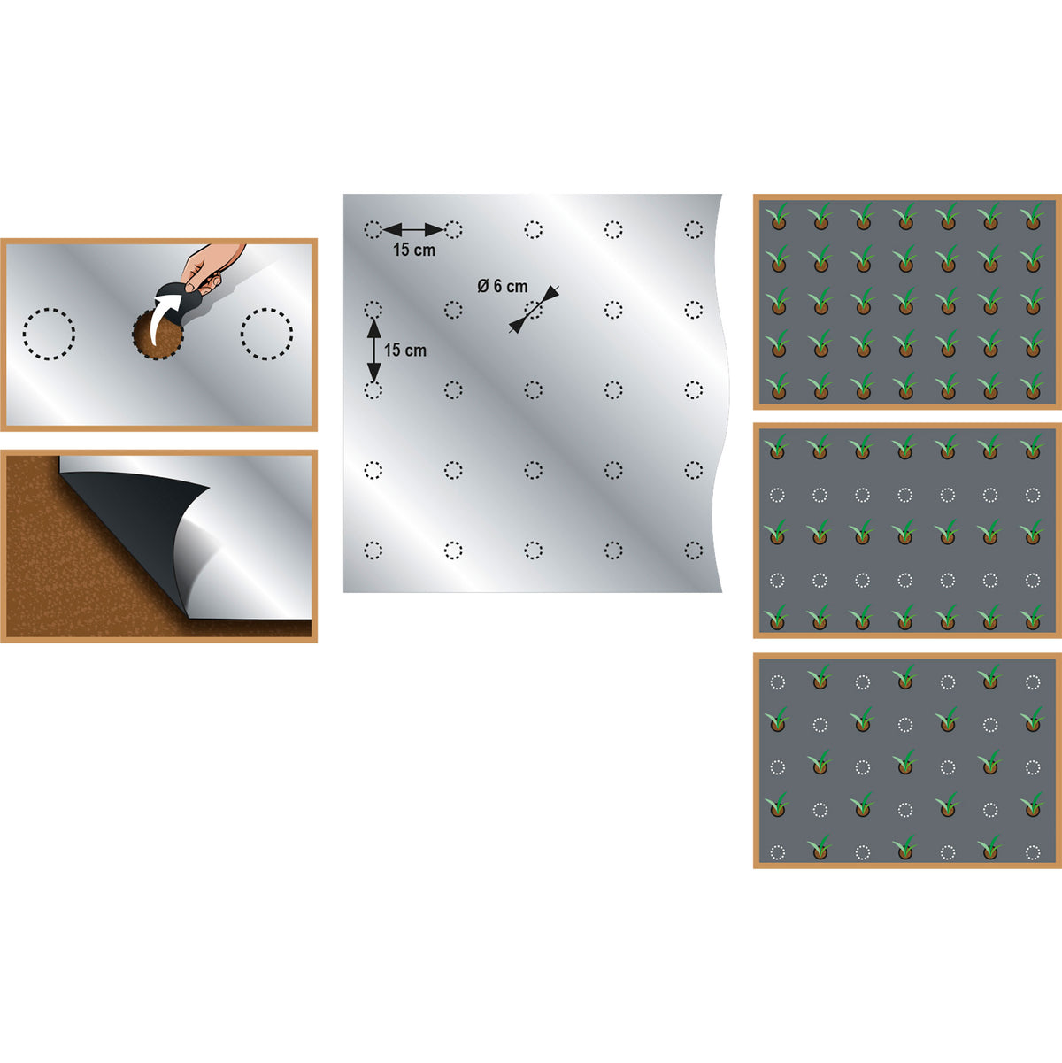 Nature Anti-UV universal growing membrane