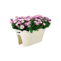 Elho balcony planter Corsica flower bridge oval white - Outdoor pot