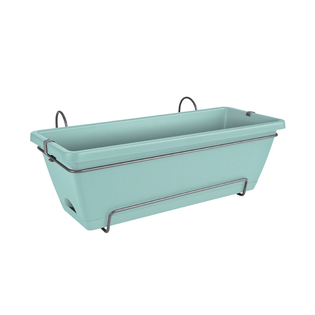 Elho balcony planter Barcelona all-in-one rectangular mint - Outdoor pot