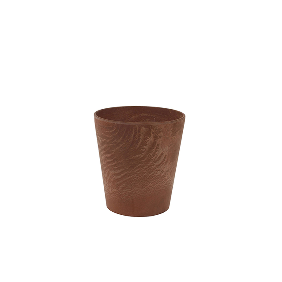 Artstone Flower pot Claire round brown - Indoor and outdoor pot