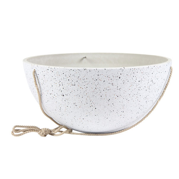 TS hanging pot Nova white - Outdoor pot