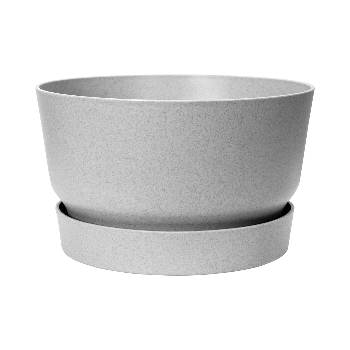 Elho Bowl Greenville round grey - Outdoor pot