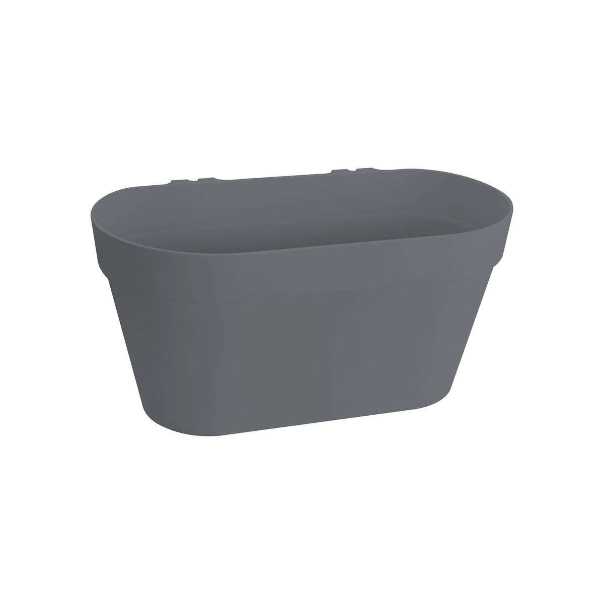 Elho Flower pot Loft urban Green wall duo oval anthracite - Outdoor pot