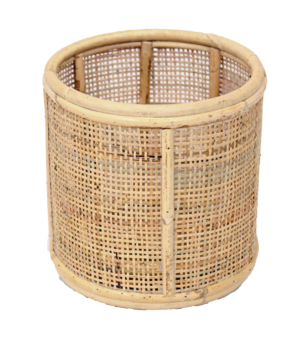 Webbing flower pot round brown - Indoor and outdoor pot Brown