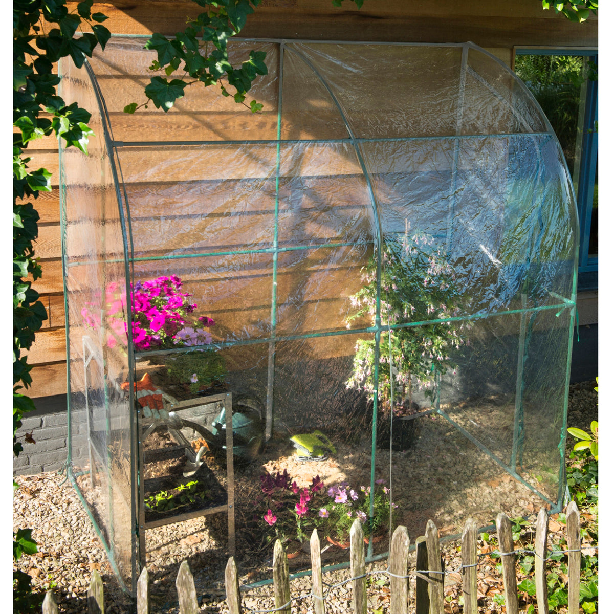 Nature Metal garden greenhouse wall model green