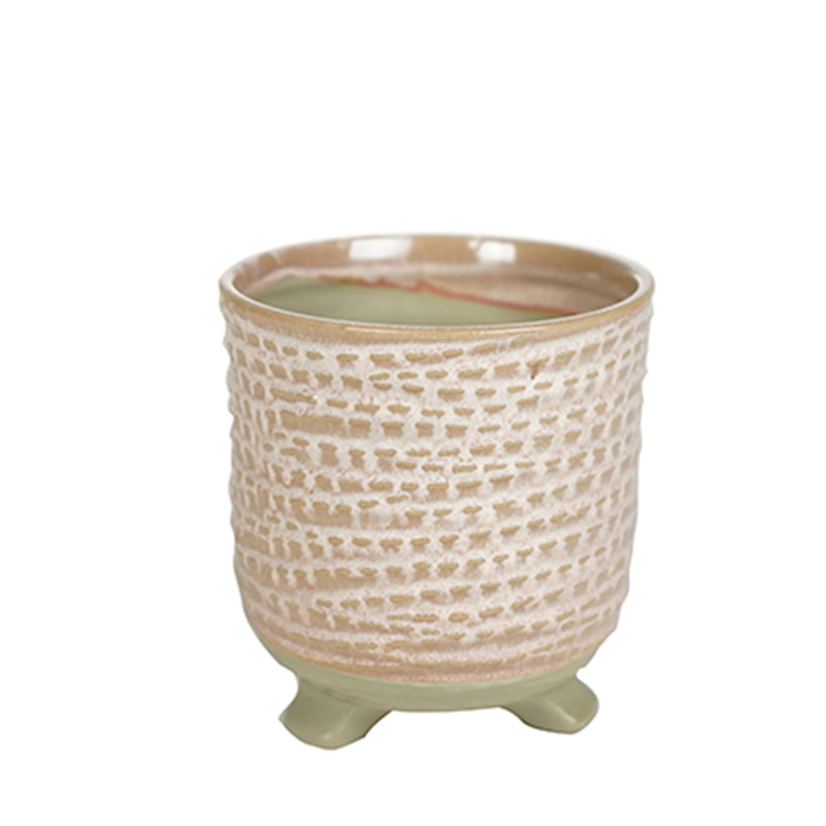 TS Flower pot Saar round pink - Indoor pot