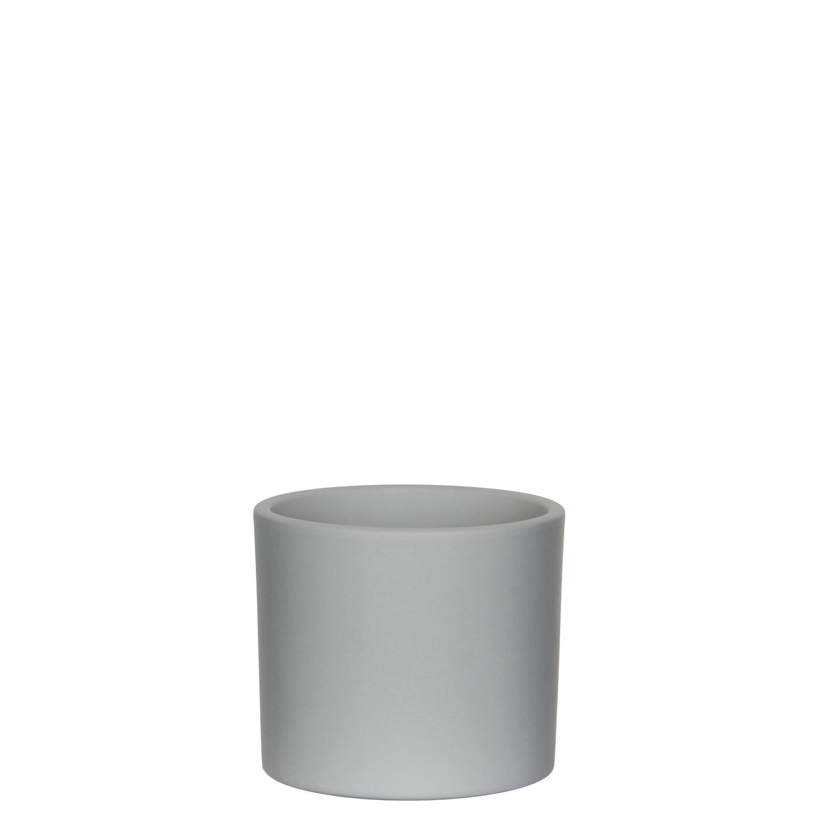 Mica flower pot Era round light grey - Indoor pot