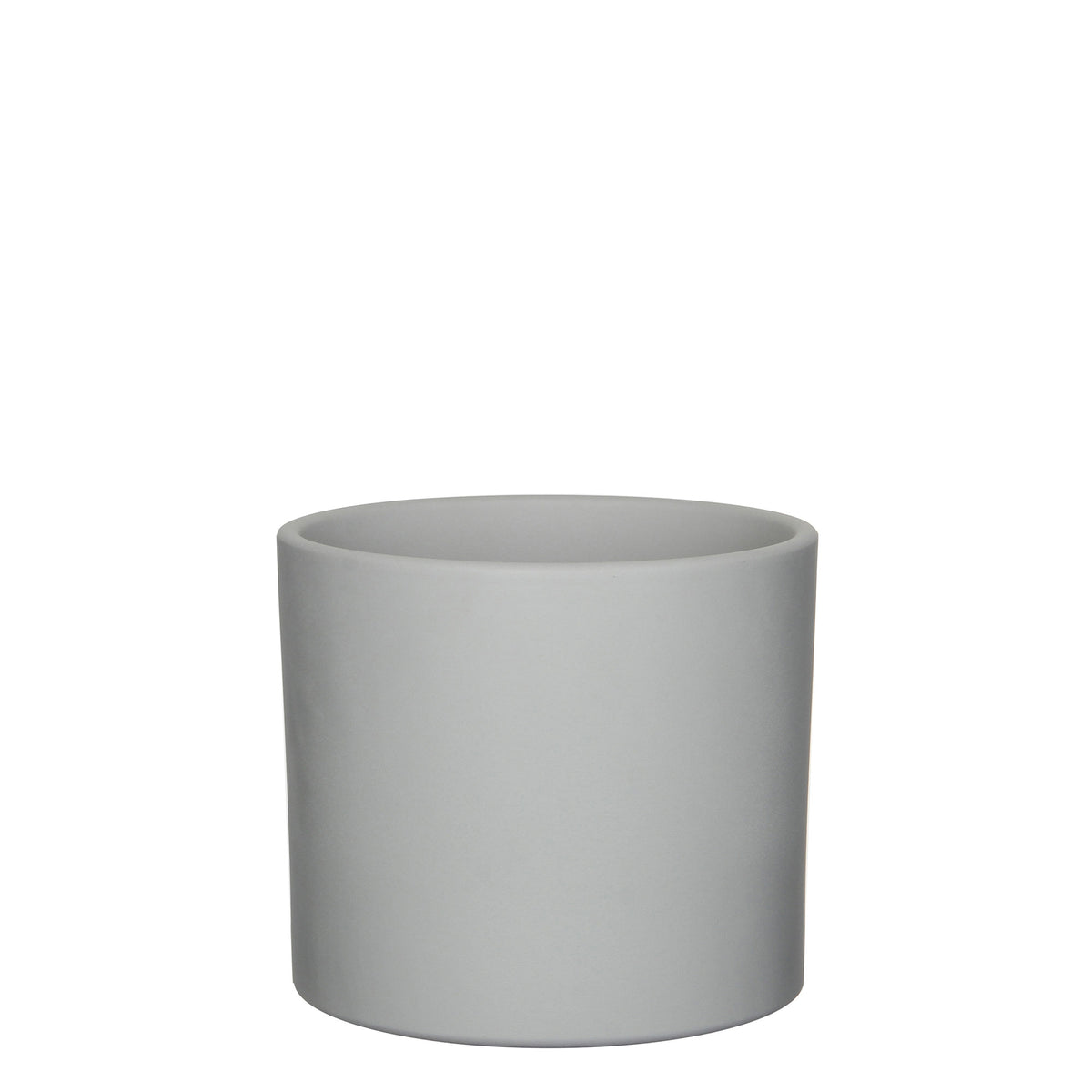 Mica flower pot Era round light grey - Indoor pot