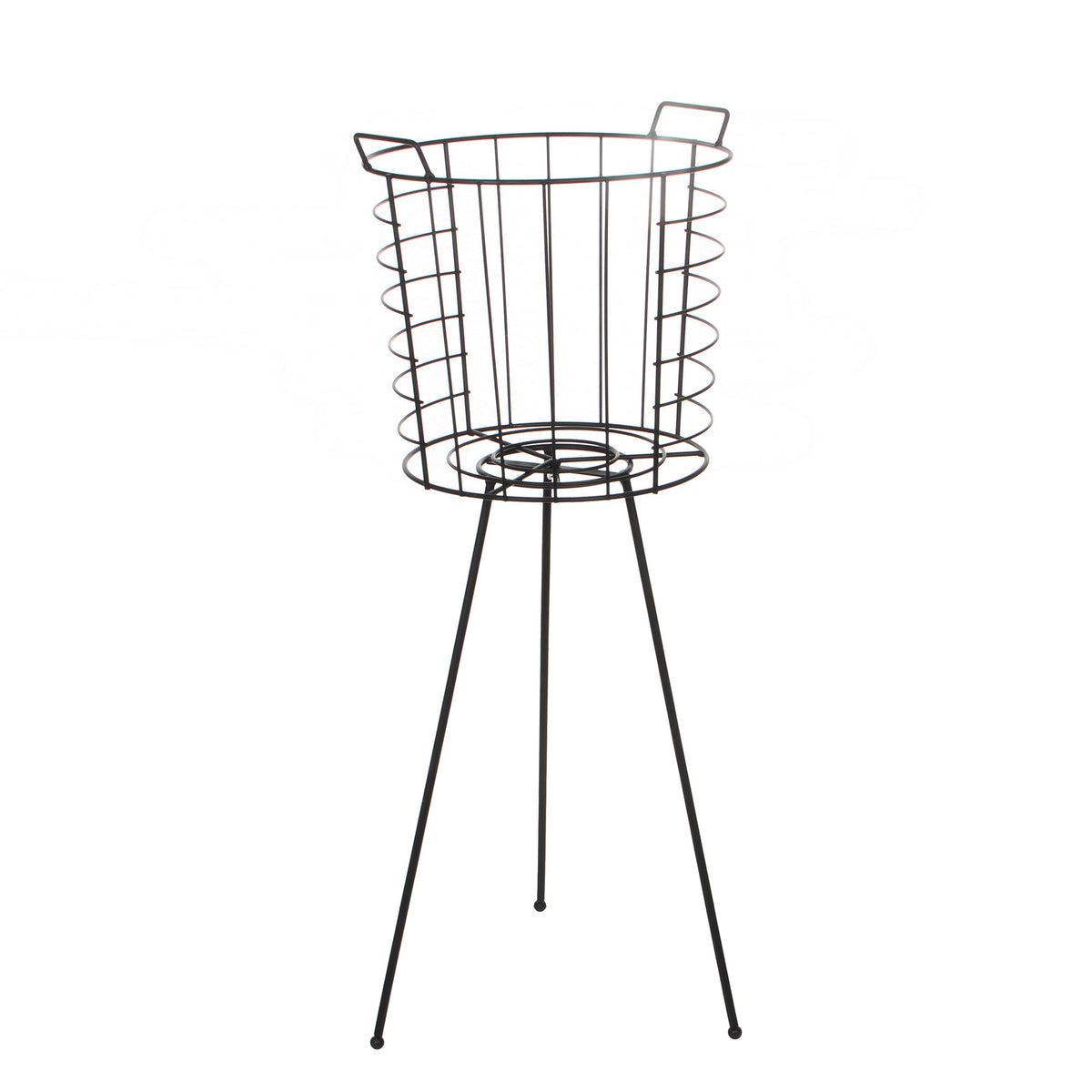 Mica Decorations Plant stand Midar round black