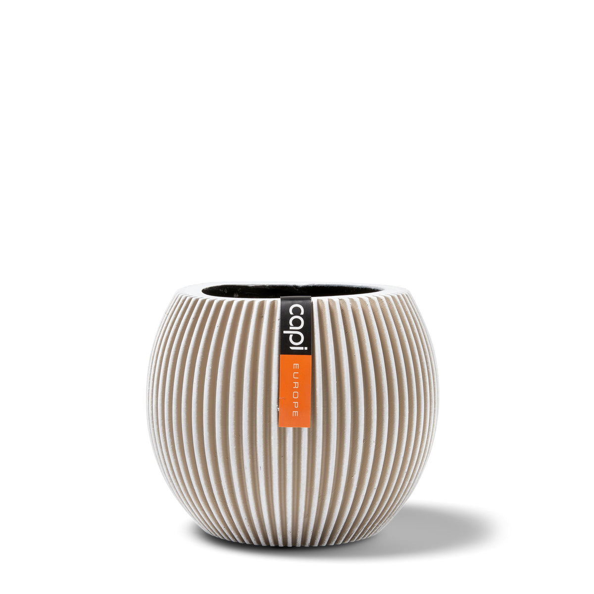 Capi Nature round white - Indoor pot
