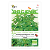 Marjoram Origanum vulgare - Organic 10 m² - Herb seeds