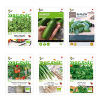 Urban garden package 'Downtown Delicious' Vegetable seeds, herb seeds