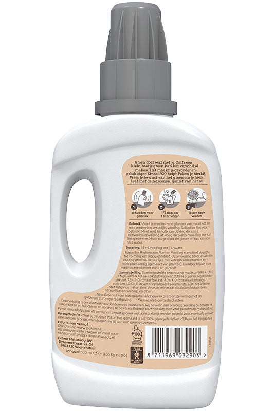 Mediterranean plant food - Organic 500 ml - Pokon