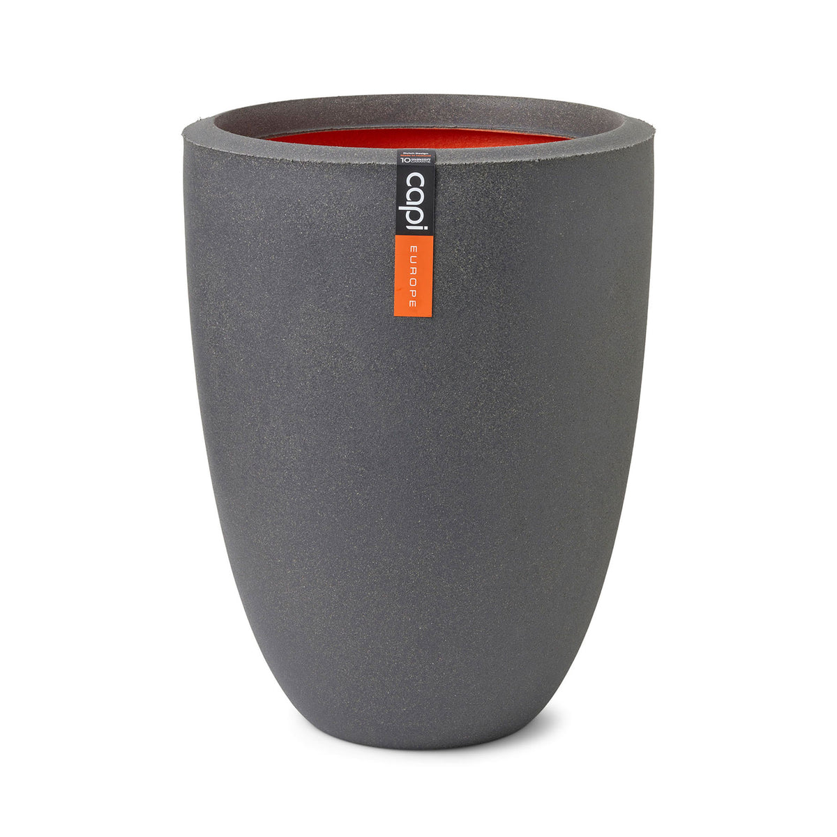 Capi Urban Smooth round anthracite - Indoor and outdoor pot