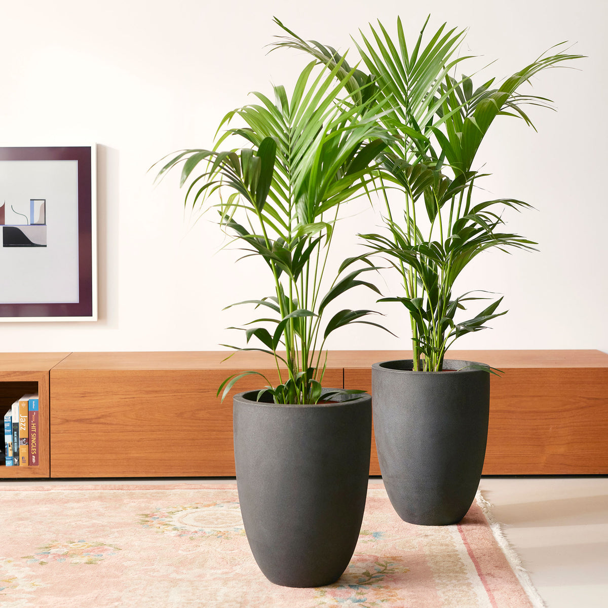 Capi Urban Smooth round anthracite - Indoor and outdoor pot