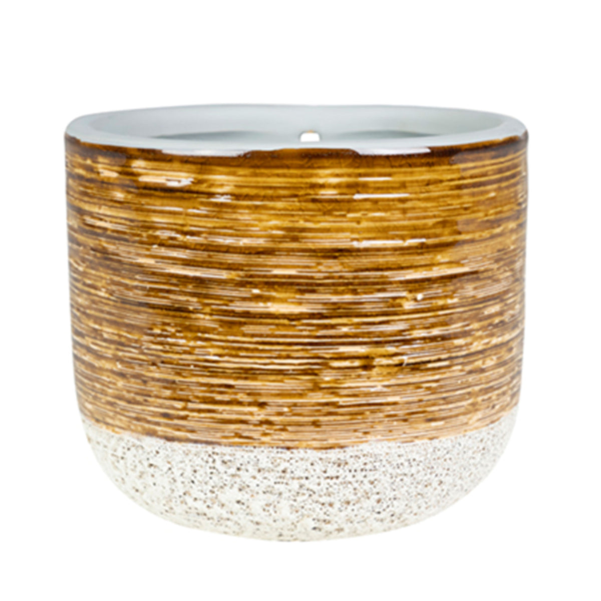 TS Hanging pot Issa round yellow - Indoor pot