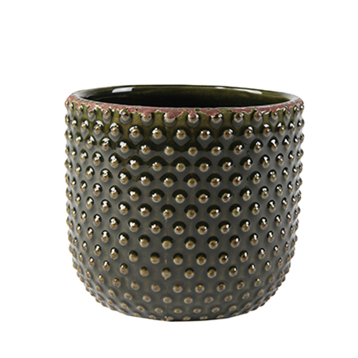 TS Flower pot Bolino round green - Indoor pot