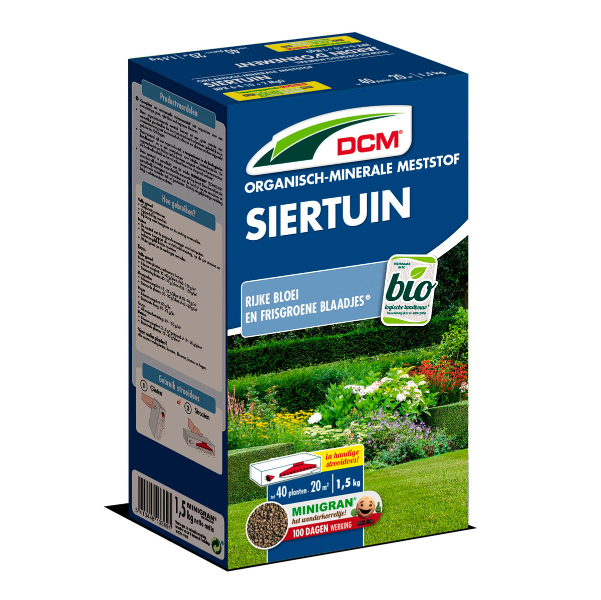 Plant food for ornamental gardens - Organic - DCM