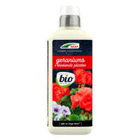 Plant food fluid for geraniums and flowering plants - Organic 0.8 litres - DCM