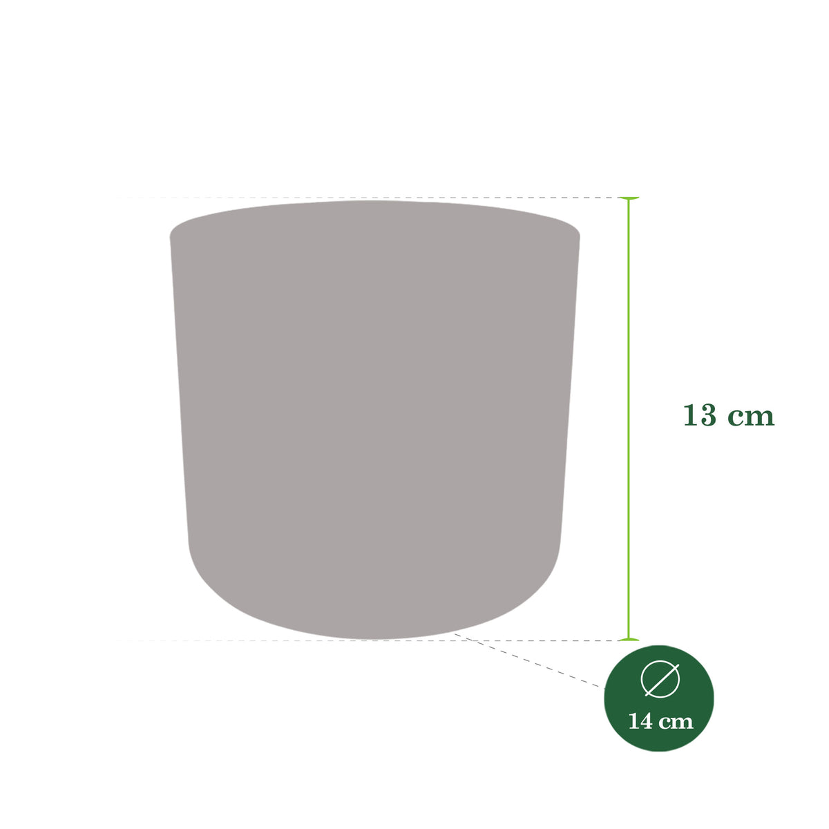 Tradescantia hanging artificial plant incl. anthracite decorative pot