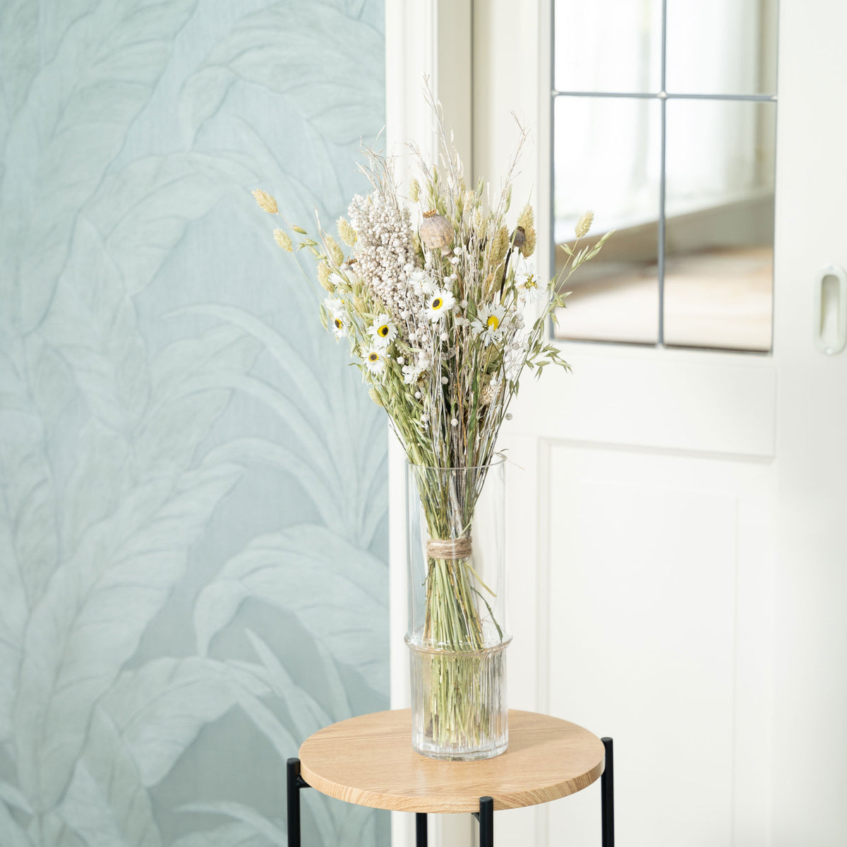 Dried flower bouquet - Mix white