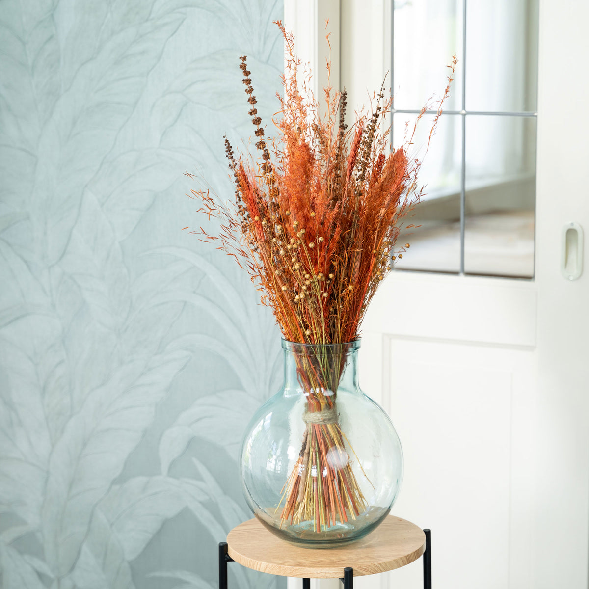Dried flower bouquet Terracotta Brown