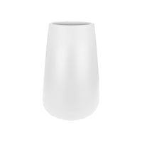 Elho tall flower pot Pure cone round white - Indoor and outdoor pot