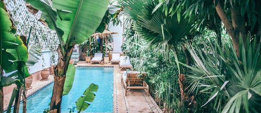 On holiday in your very own tropical Balinese garden
