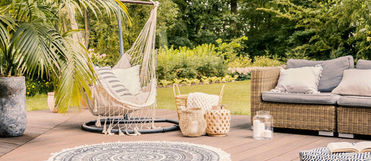 On holiday in your own bohemian-style garden or balcony