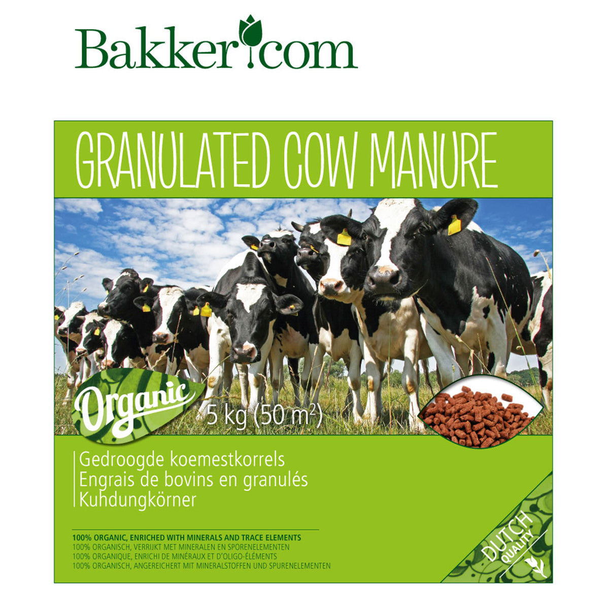 Bakker Manure Plus Granular Form