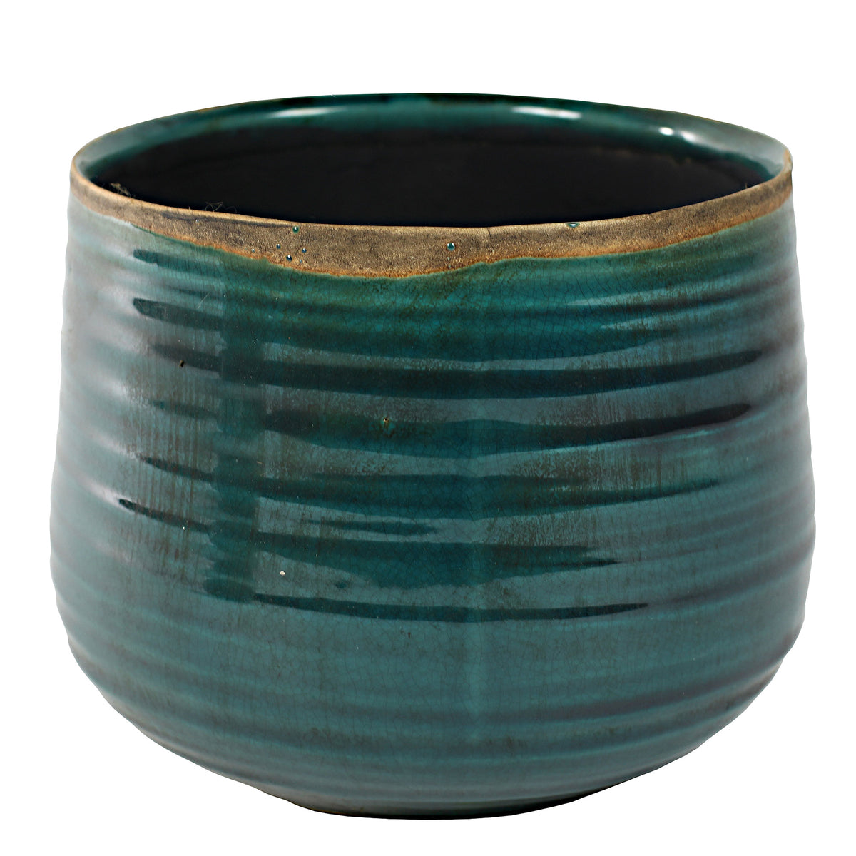 TS Flower pot Iris round blue - Indoor pot