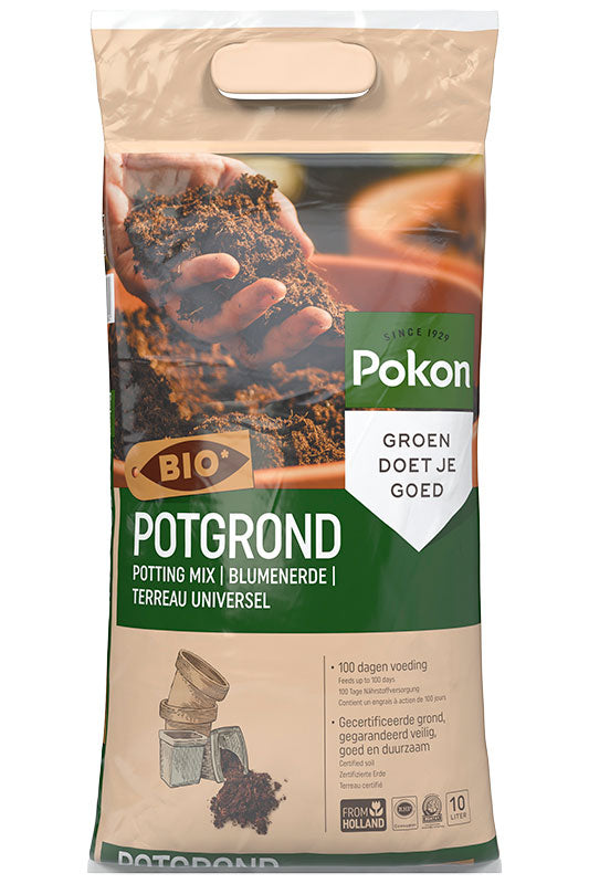 Potting soil - Organic 10 litres - Pokon