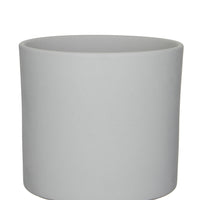 Mica flower pot Era round light grey - Indoor pot