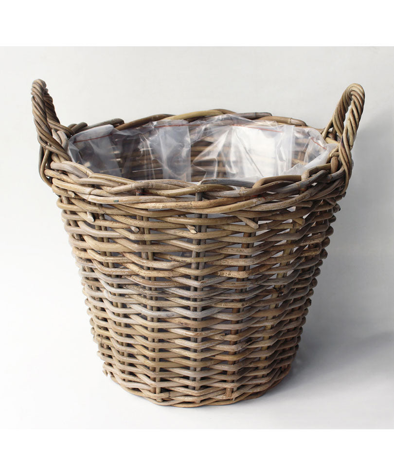 Wicker Aardappelmand grey - Indoor and outdoor pot