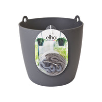 Elho hanging basket Brussels round anthracite - Indoor pot