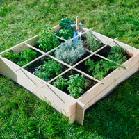 Square metre garden - wood