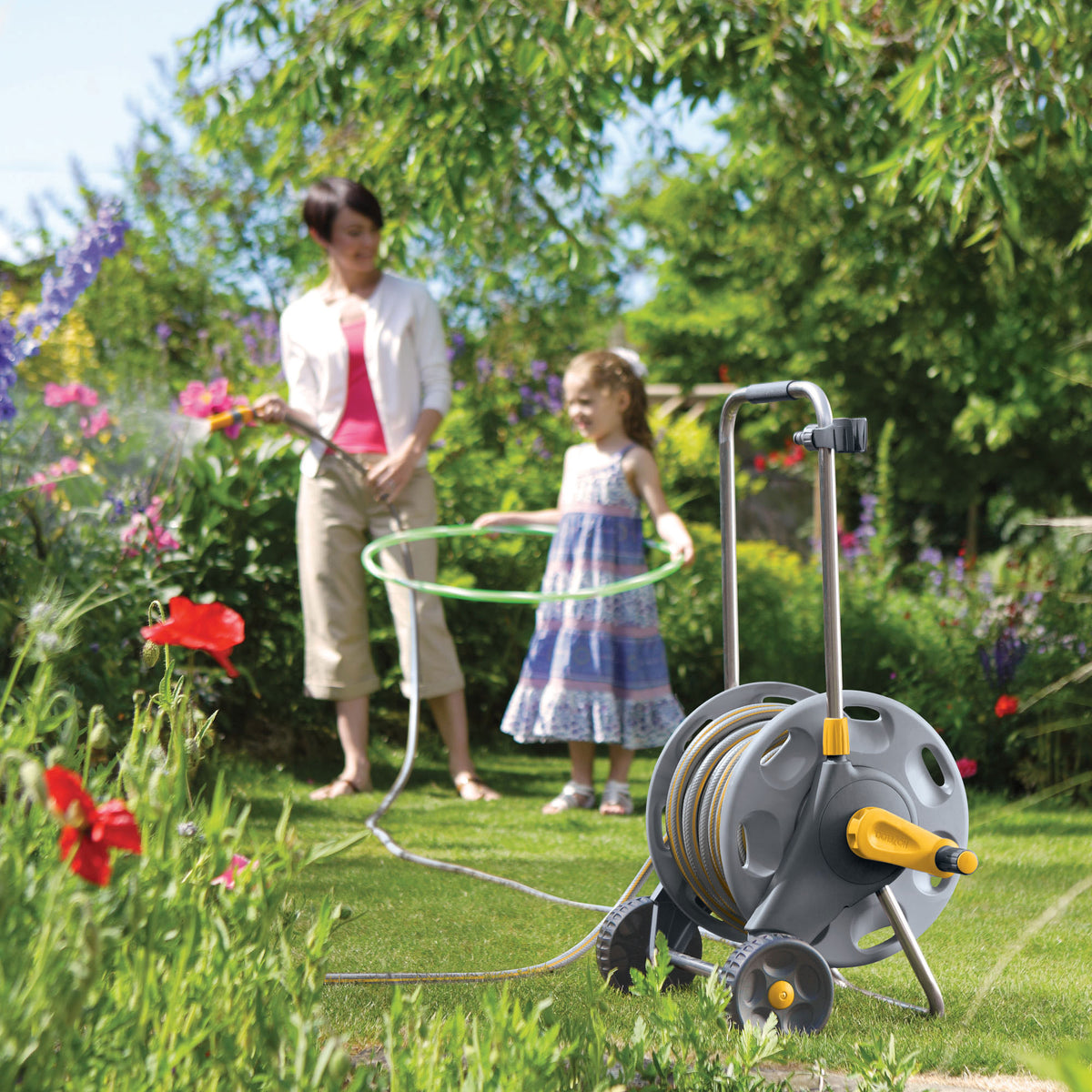 Hozelock hose cart Deluxe incl. 30-metre hose