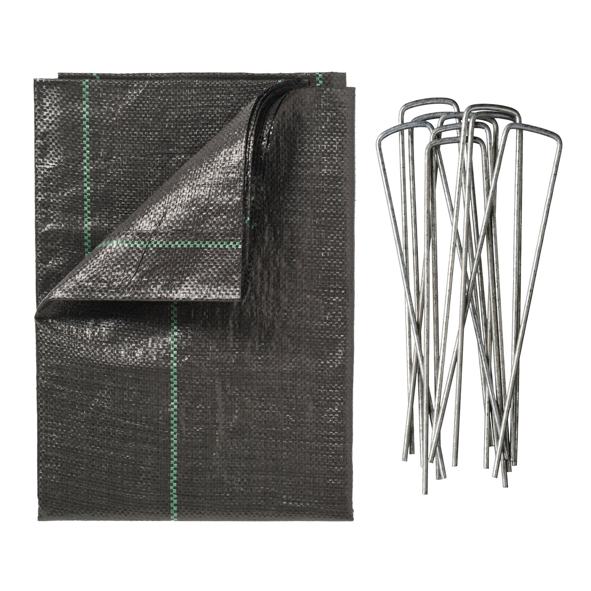 Nature Groundcloth with posts