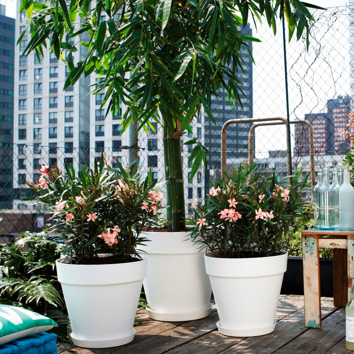 Elho Flower pot Loft urban round - Outdoor pot
