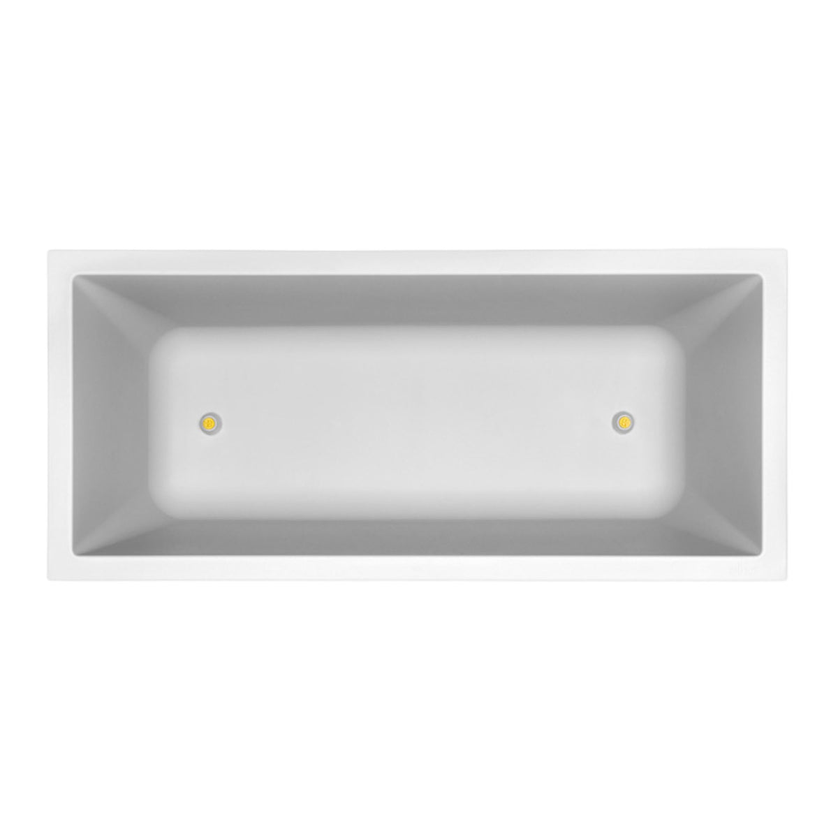 Elho planter Vivo Matt Finish rectangular white including wheels - Indoor and outdoor pot