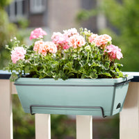 Elho balcony planter Barcelona all-in-one rectangular mint - Outdoor pot