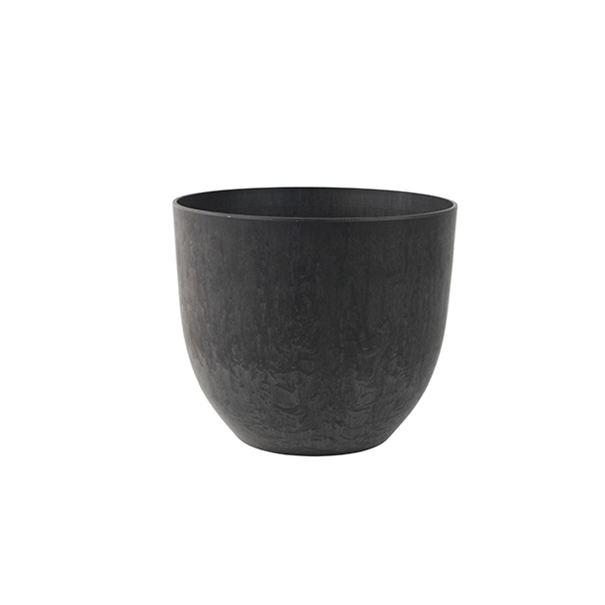 Artstone Flower pot Bola round black - Indoor and outdoor pot