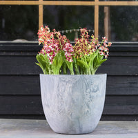 Artstone Flower pot Bola round grey - Indoor and outdoor pot